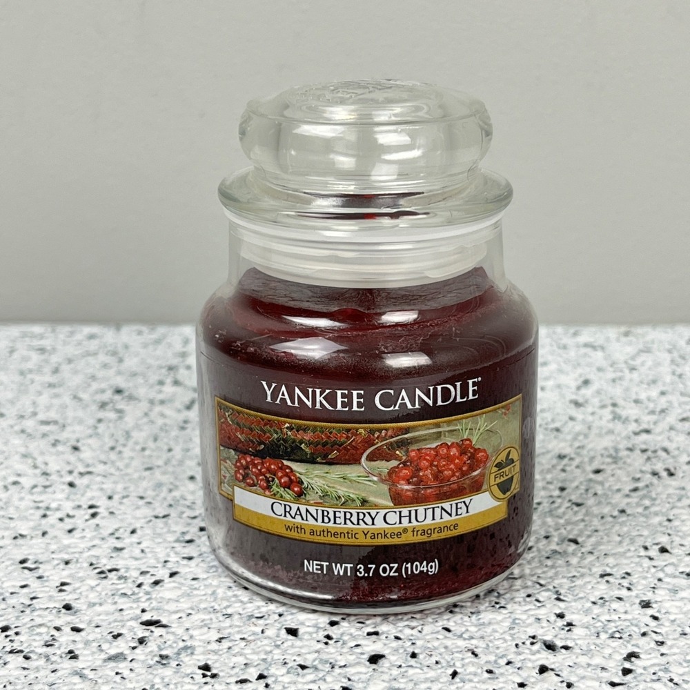Yankee Candle Cranberry Chutney 39575 Small Jar 3.7 oz‎